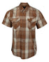 RANCHERO BAMBOO SHORT SLEEVE BUTTON UP - MENS